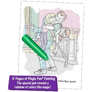 Juego de libro de actividades de tinta invisible para_3