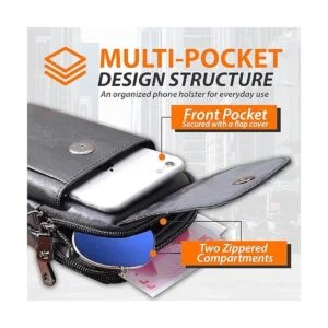 Hengwin Funda de piel auténtica para iPhone 12 Pro Max 11_3