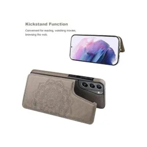 Vaburs Funda tipo cartera para Galaxy S21 Plus con_5