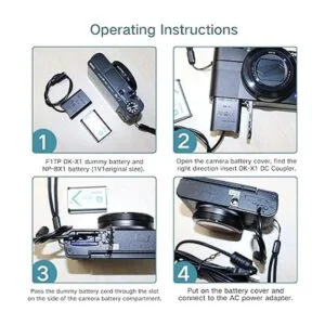 F1TP DKX1 NPBX1 Dummy Battery DKX1 DC Acoplador ACLS5 USB_4