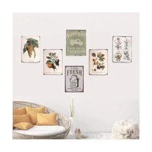 Letrero de metal divertido de estaño caballo cuidado con_4