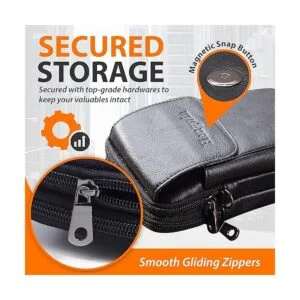 Hengwin Funda de piel auténtica para iPhone 12 Pro Max 11_4