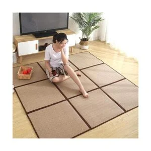 MYOYAY Tapete de tatami de 71 x 71 pulgadas tapete