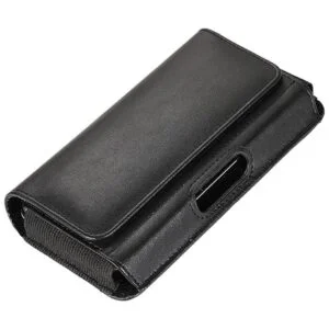 Funda de piel sintética para cinturón de teléfono para_5