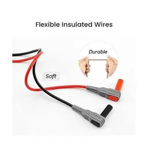 KAIWEETS Juego de cables de prueba de multímetros para_4