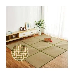 Nisorpa Tapete de tatami japonés Igusa Tatami de 71 x 71_1