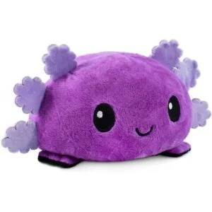 TeeTurtle El Axolotl de peluche original reversible_1