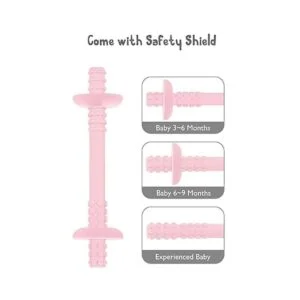 Tubo de dentición con escudo de seguridad Baby Hollow_3