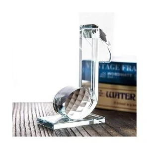 Figuras de cristal de octava nota de 5 pulgadas de altura_6