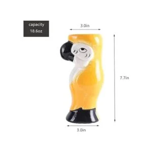 SUN GKOTTA Tiki Tazas Cóctel Set de 2 Grandes tazas de