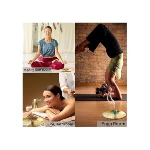 Quemador de incienso 3 en 1 soporte de incienso de latón_6