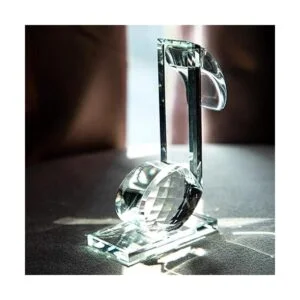 Figuras de cristal de octava nota de 5 pulgadas de altura_4