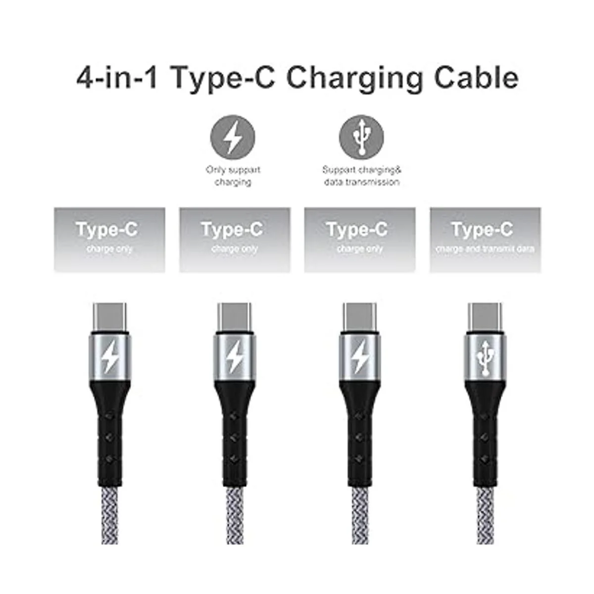 SIQIWO QC 3.0 USB tipo C cable de sincronización USB tipo_2