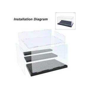 Caja de exhibición de figuras adecuada para la serie Lego_5