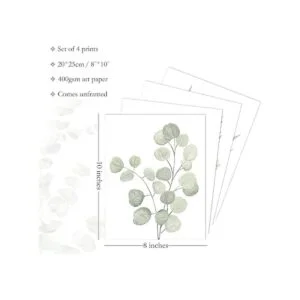 Arte botánico bohemio para decoración de baño decoración_2