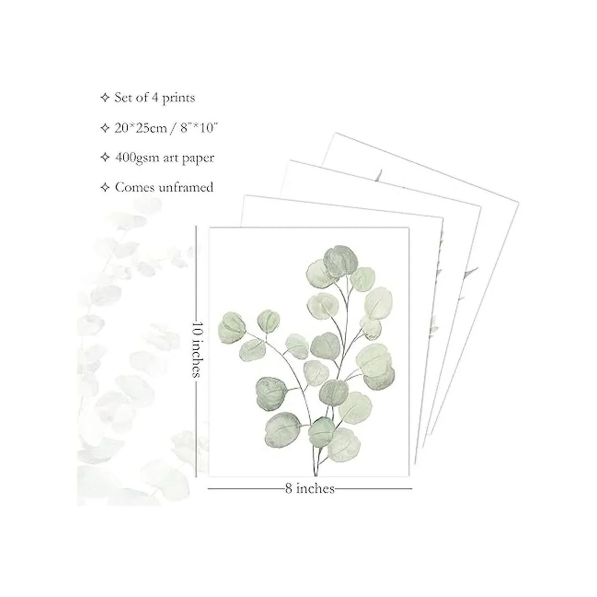 Arte botánico bohemio para decoración de baño decoración_2