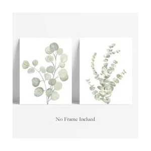 Arte botánico bohemio para decoración de baño decoración_3