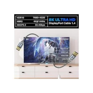 Cable DisplayPort 1.4 con certificación VESA 8K de 1.5_3