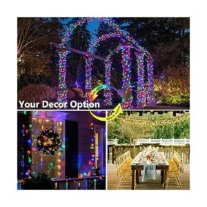 Joomer Luces de Navidad 200 luces LED de 66 pies 11_5