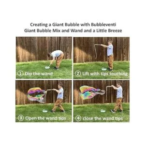 Bubbleventi Kit de burbujas gigantes fabricado en Estados_4