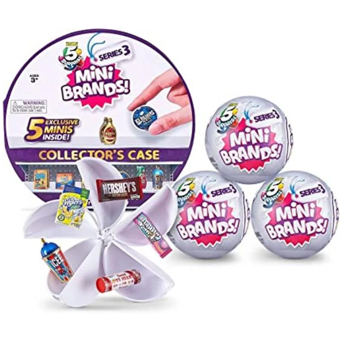 5 Surprise Mini Brands Kit de coleccionista serie 3_1