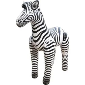 Jet Creations Animales de safari inflable de cebra de 60_1