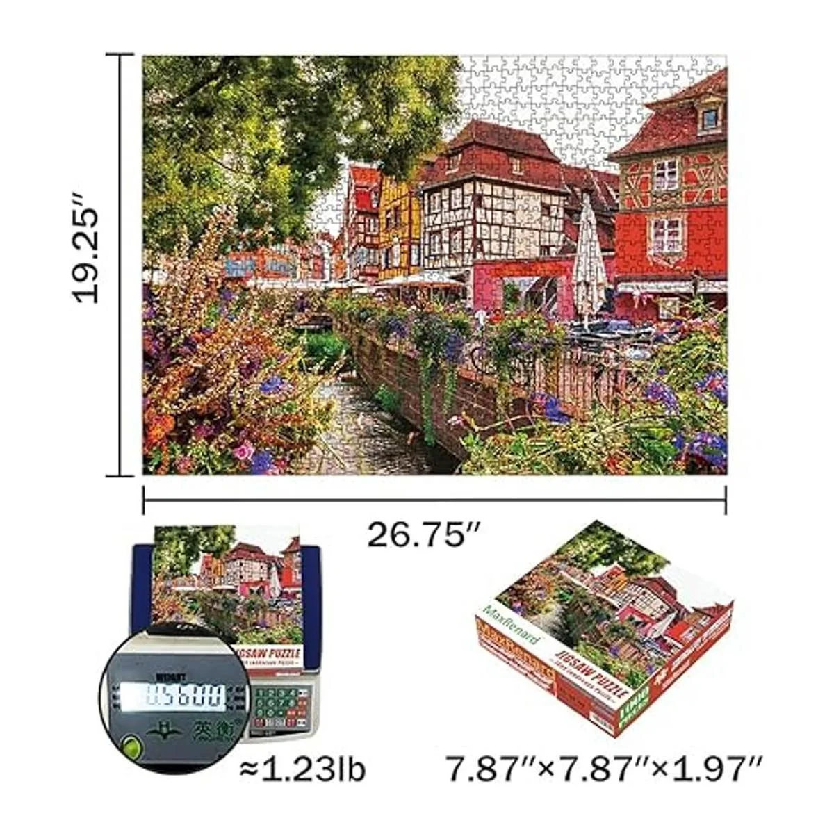 MaxRenard Rompecabezas de 1000 piezas para adultos con_2