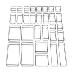 SMARTAKE Organizador de cajones de 30 piezas con_1