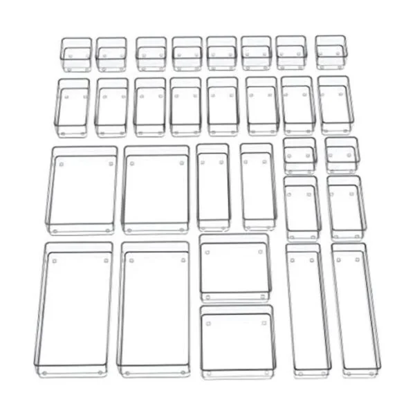 SMARTAKE Organizador de cajones de 30 piezas con_1