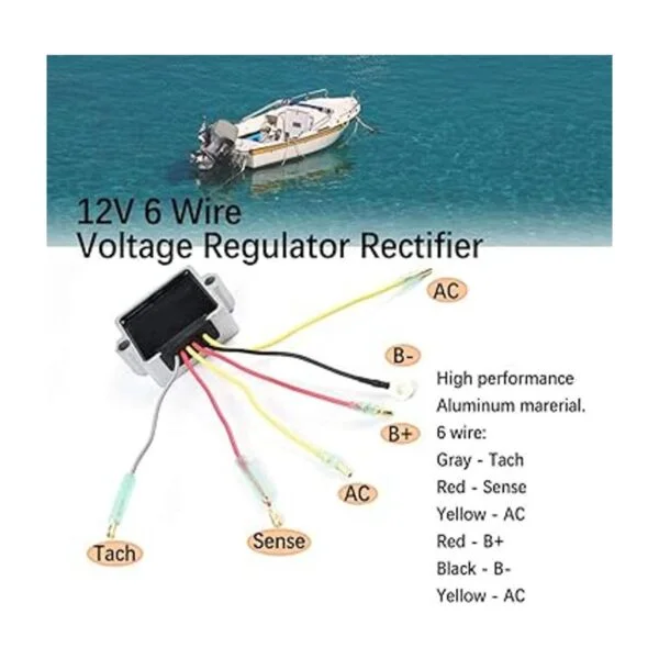 Regulador de voltaje 883072T de repuesto para regulador de_4