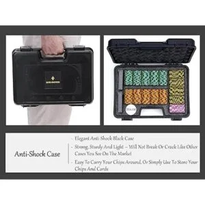 Juego de 300 fichas de póquer de lujo Juego de 300 fichas_3