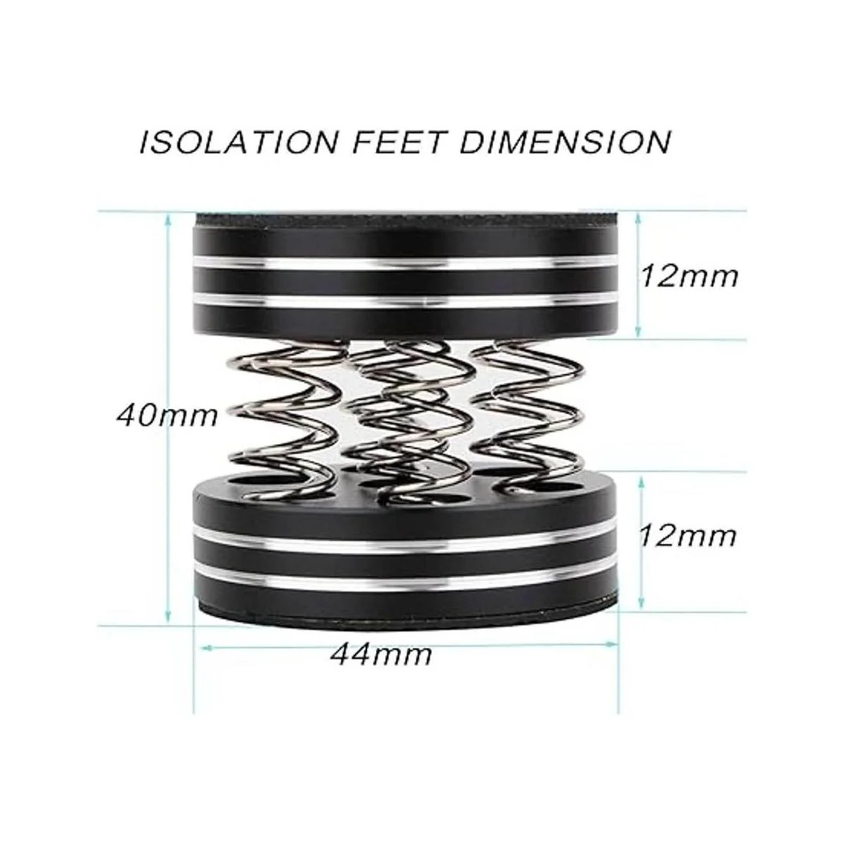 Pies de pie de plataforma de aislamiento para_3