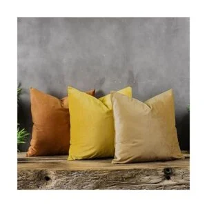 QUAFOO Juego de 2 fundas de almohada cuadradas de_3