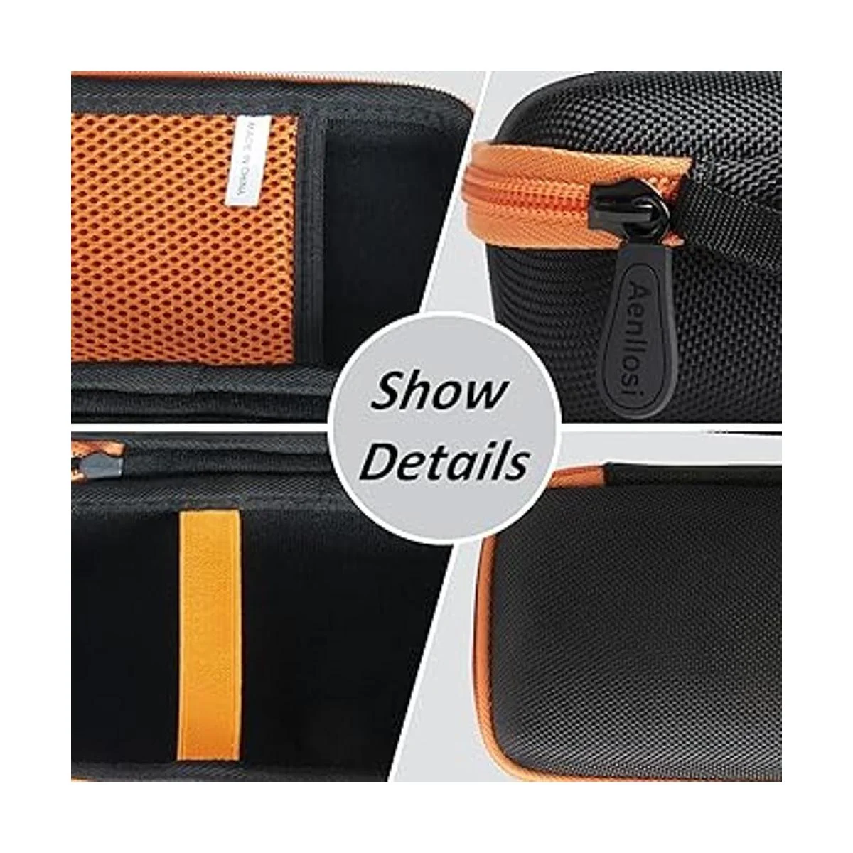 Aenllosi Funda de almacenamiento rígida compatible con_2