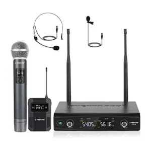 Phenyx Pro Sistema de micrófono inalámbrico de metal con_1