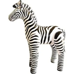 Jet Creations Animales de safari inflable de cebra de 60_3