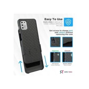 Rome Tech Funda con clip para cinturón para Moto G Stylus_4