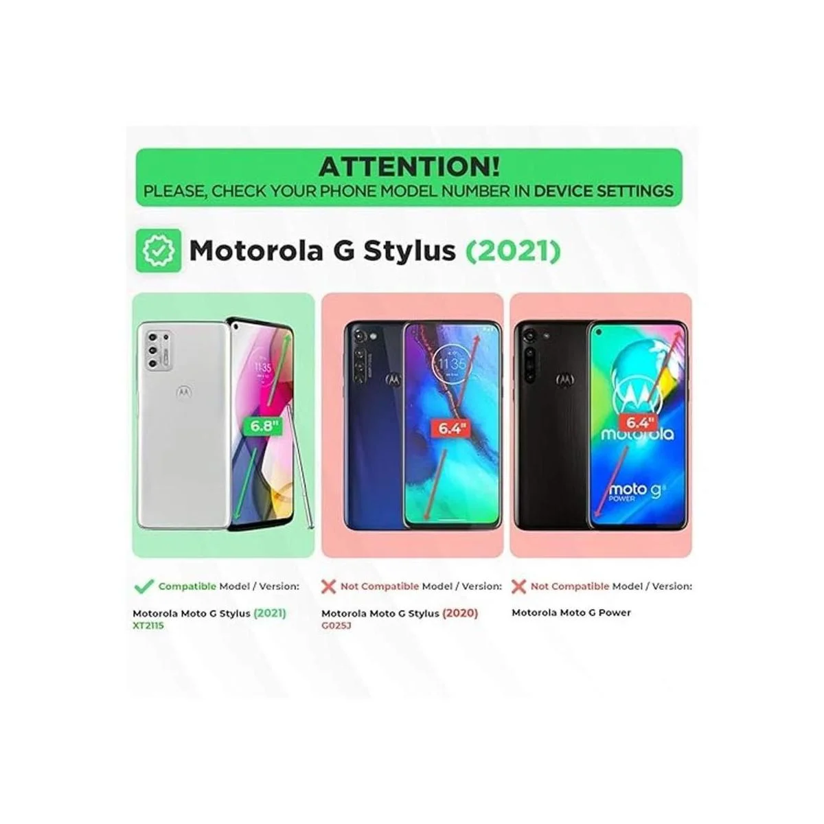 Rome Tech Funda con clip para cinturón para Moto G Stylus_2