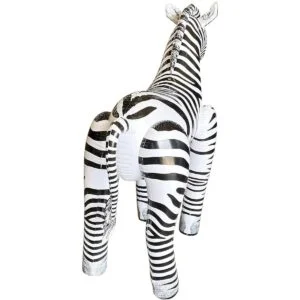 Jet Creations Animales de safari inflable de cebra de 60_5
