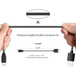 Mirco Cable de carga USB compatible con SteelSeries_3