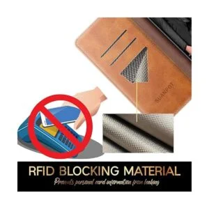SUANPOT Funda de cuero para Moto G Power 2021 con bloqueo_4