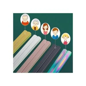 GLAMFIELDS Palillos de metal reutilizables aptos para