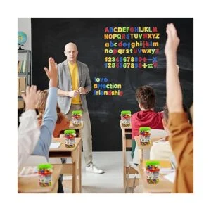 ABCaptain Letras magnéticas del alfabeto ABC 123 imanes de_2