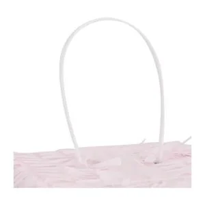 Pinata pequeña rosa y dorada número 4 para decoración de