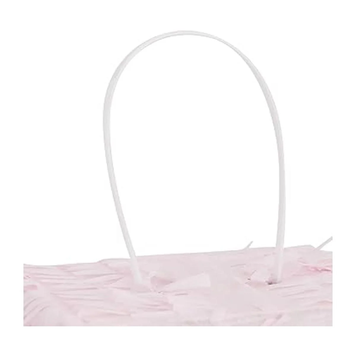 Pinata pequeña rosa y dorada número 4 para decoración de