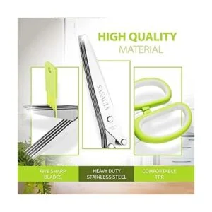 Juego de tijeras de cocina para hierbas incluye tijeras