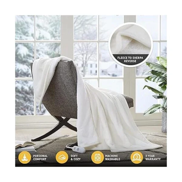 Serta Manta de vellón sherpa reversible ultrasuave y_2