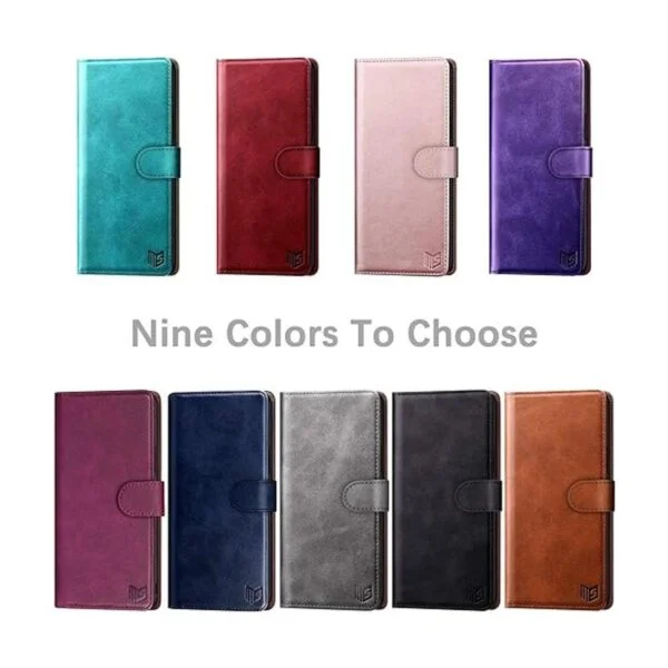SUANPOT Funda de cuero para Moto G Power 2021 con bloqueo_3
