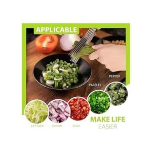 Juego de tijeras de cocina para hierbas incluye tijeras