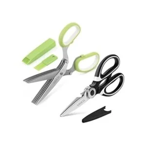 Juego de tijeras de cocina para hierbas incluye tijeras